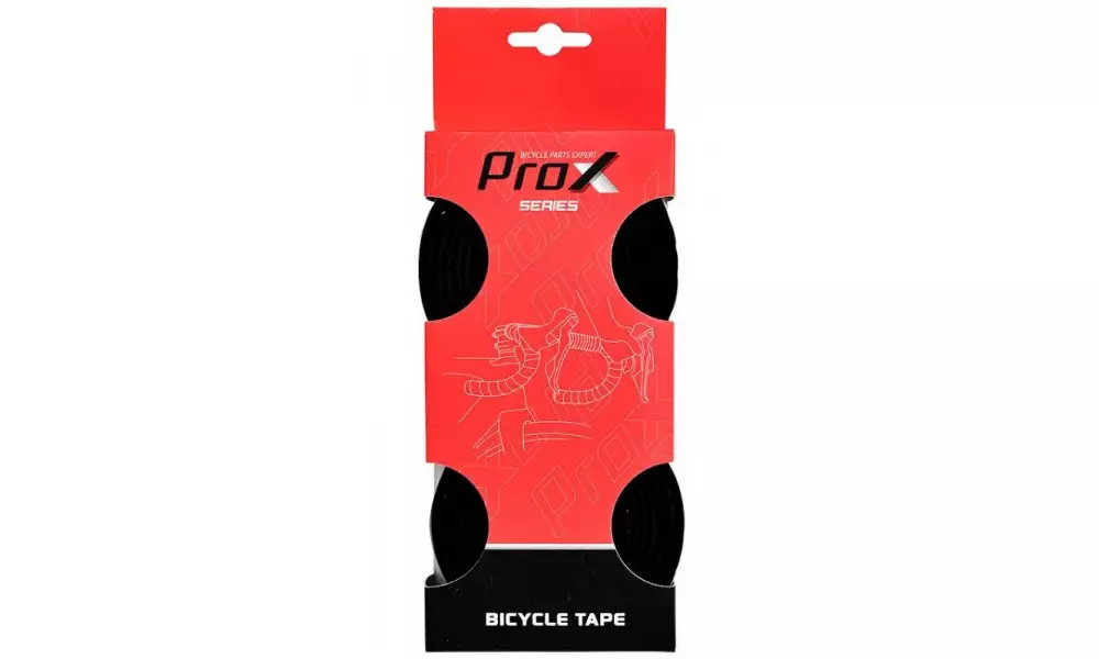 Lenksupael ProX TP-325 PU+Eva black-red - 2