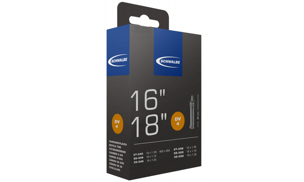 Sisekumm 16" Schwalbe DV4 (28/37-349) 