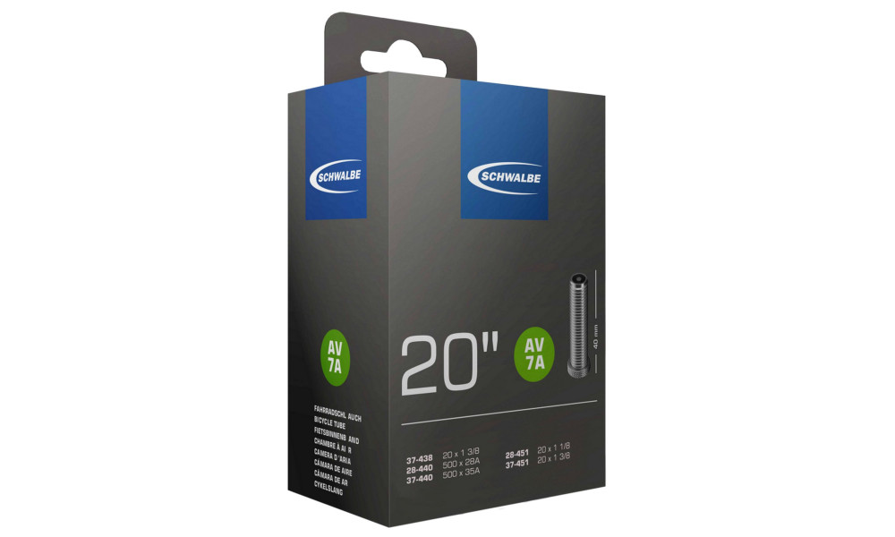 Sisekumm 20" Schwalbe AV7A (28-440/37-451) 