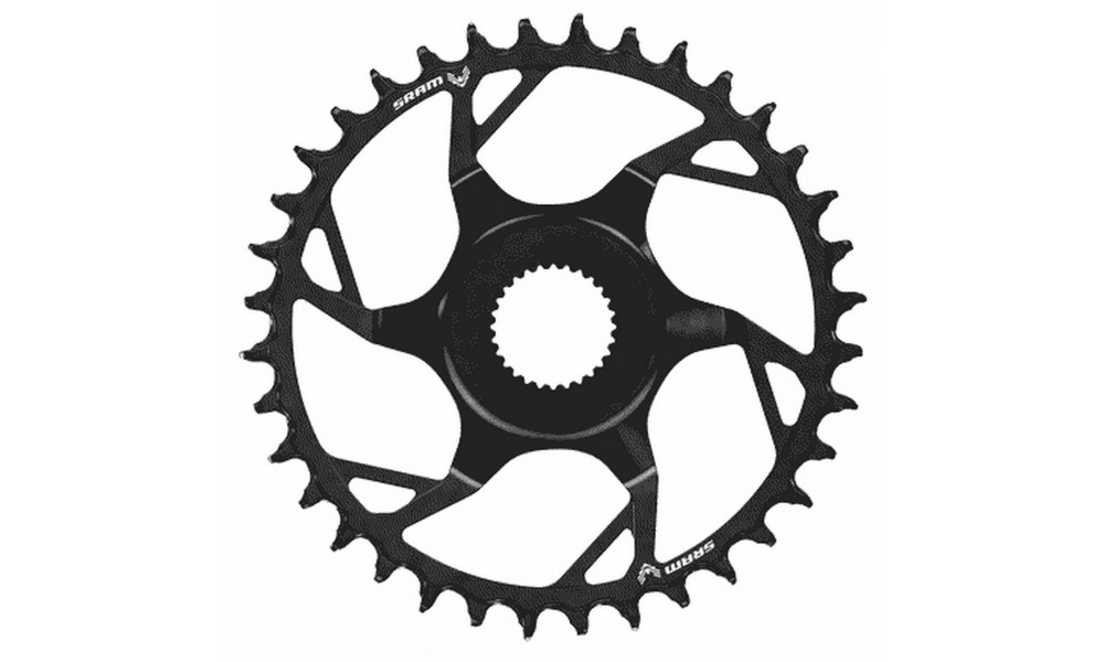 Hammasratas SRAM T-Type Direct Mount for Bosch BDU38YY steel 38T 