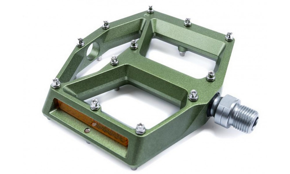 Pedaalid ACID Flat A3-ZP R Alu olive - 3