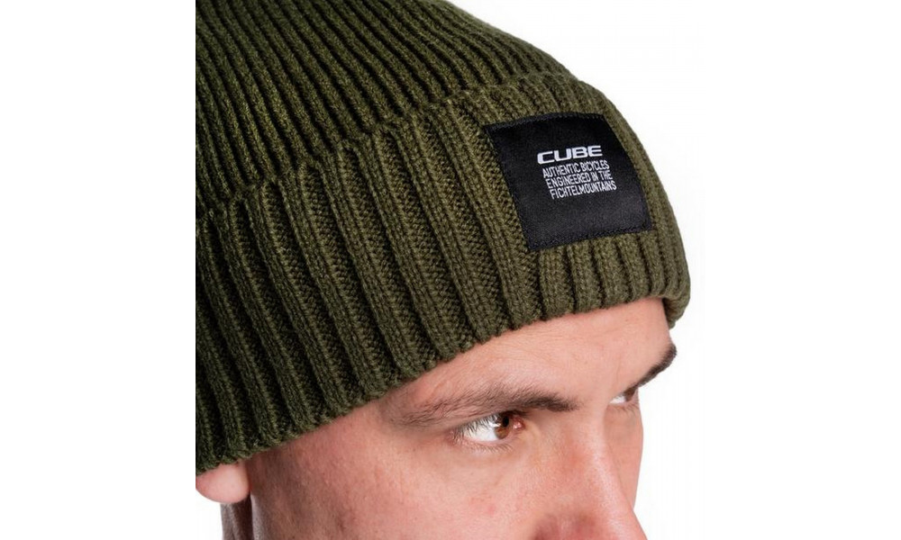 Mütsike Cube Beanie olive - 3