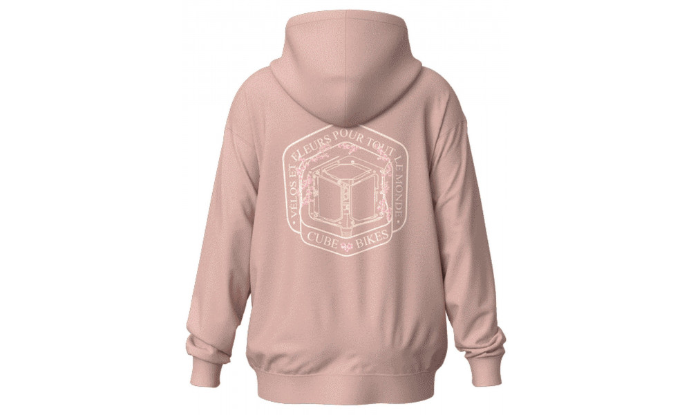 Kapuutsiga kampsun Cube Comfy lavender - 2