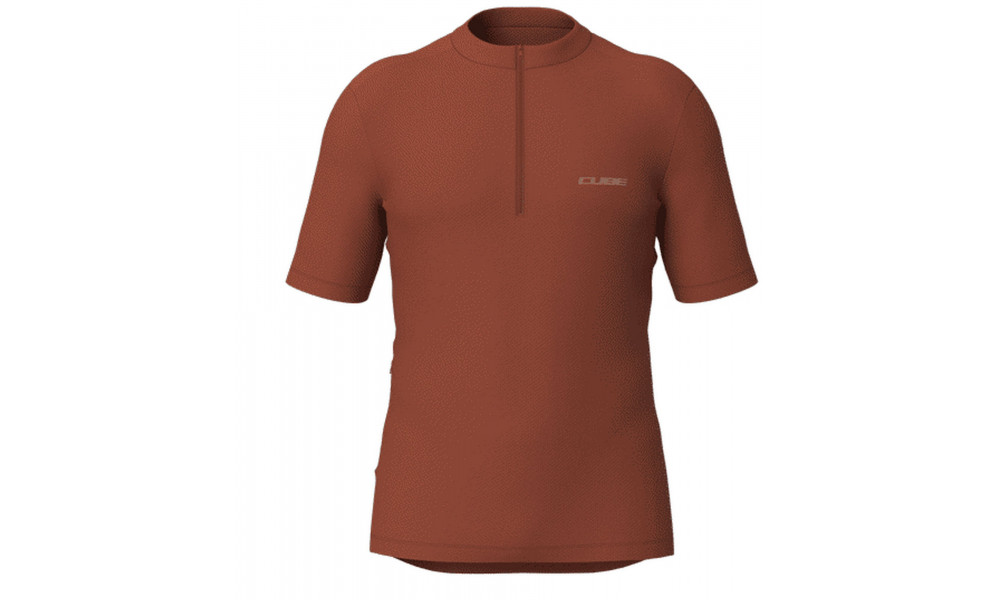 Rattasärk Cube CMPT S/S Half Zip red 