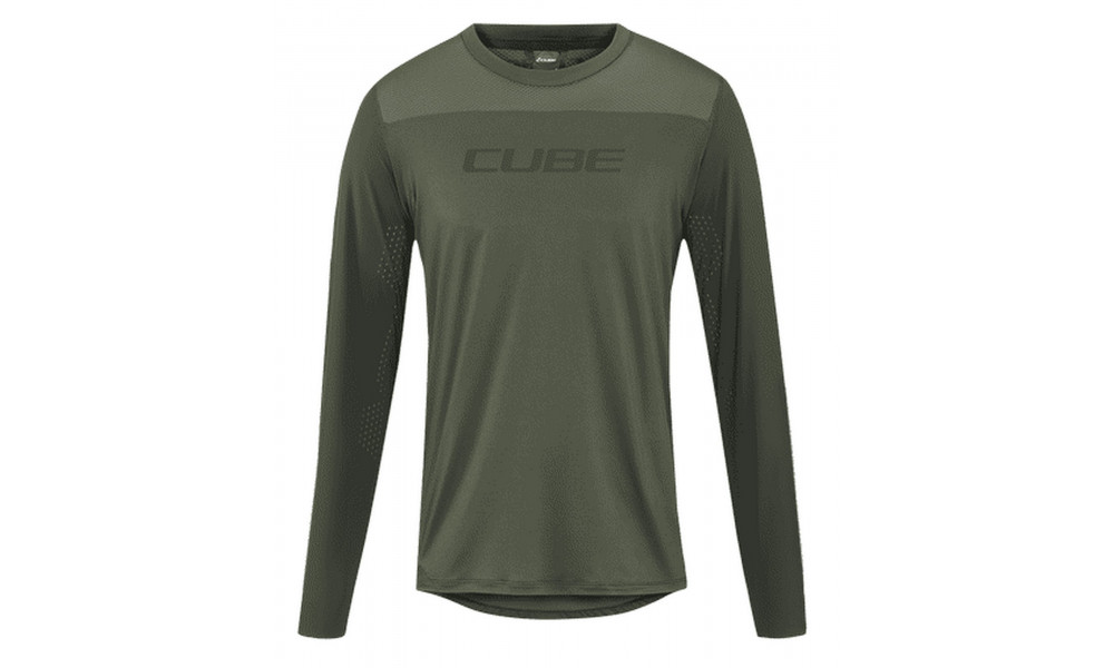 Rattasärk Cube Round Pro TM MTB L/S olive 