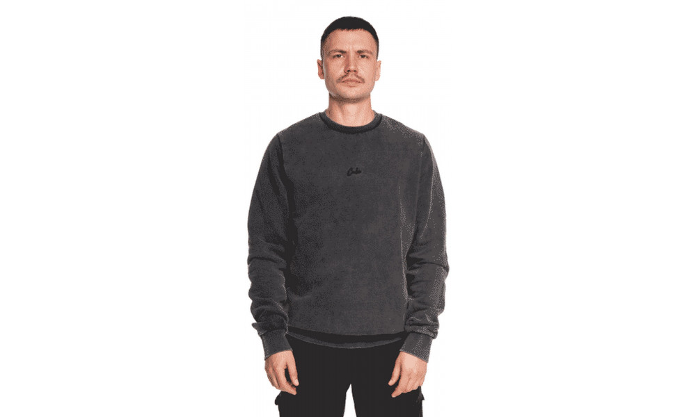 Kampsun Cube Organic washed grey - 4