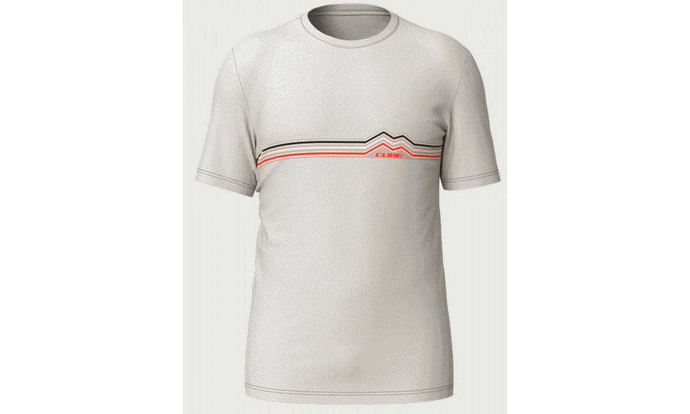 T-särk Cube Organic Fichtelmountains Classic grey - 1