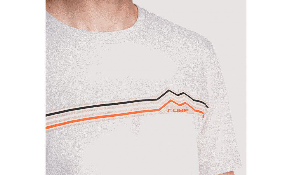 T-särk Cube Organic Fichtelmountains Classic grey - 3