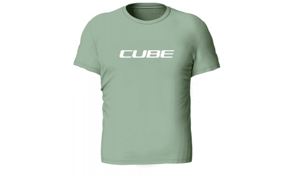 T-särk Cube Organic Rookie Logo green - 1