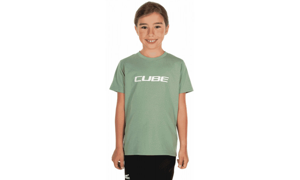 T-särk Cube Organic Rookie Logo green - 3