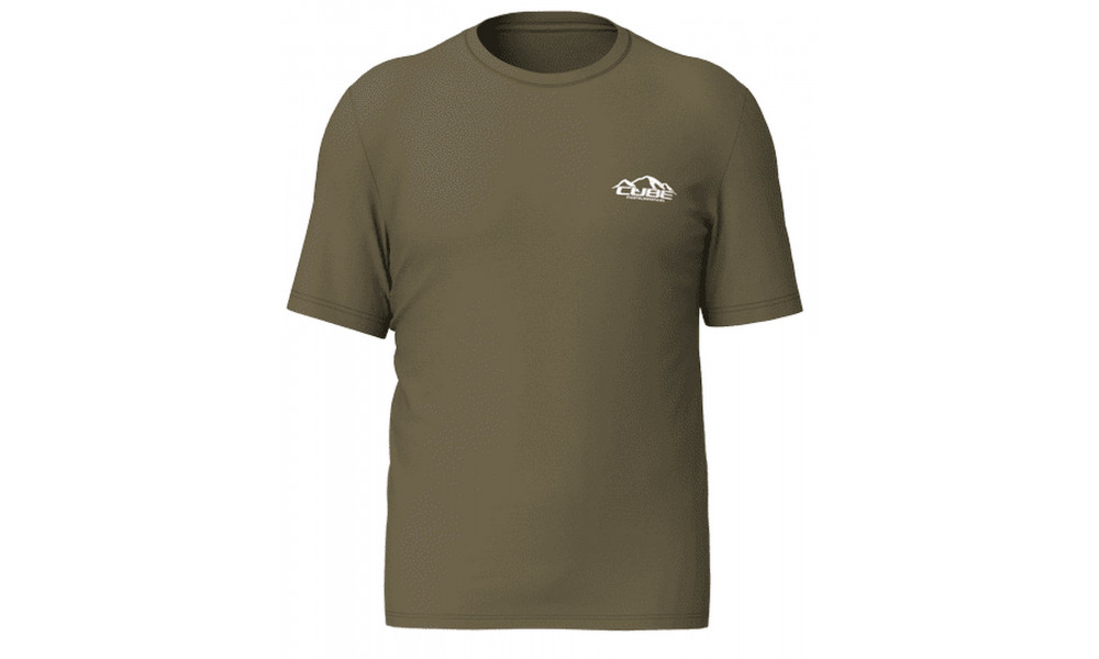 T-särk Cube Organic Sunrise olive - 1