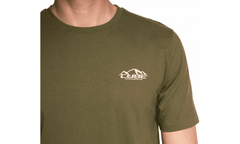 T-särk Cube Organic Sunrise olive - 2