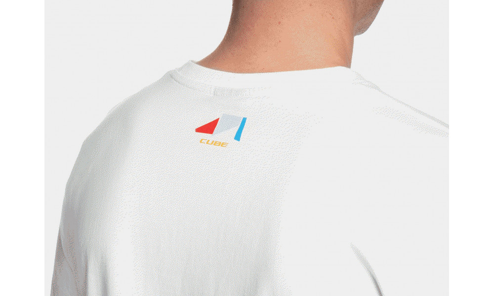 T-särk Cube Organic Teamline Cubeism white - 2