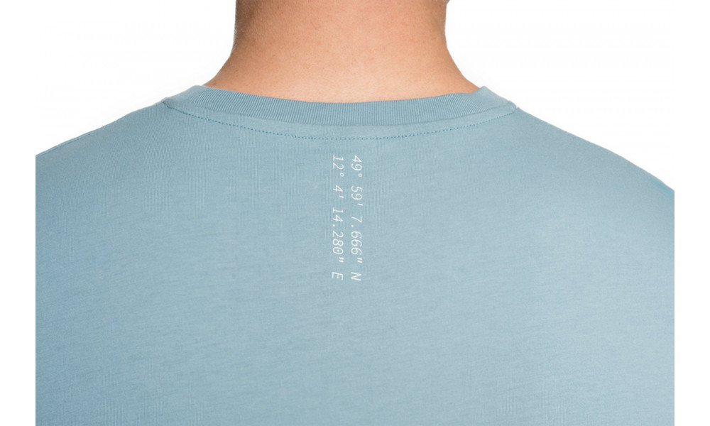 T-särk Cube Organic Topography blue - 2