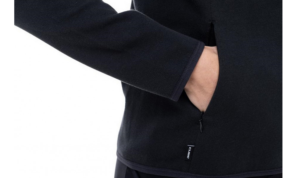 Kapuutsiga kampsun Cube Advanced WS Zip black - 6