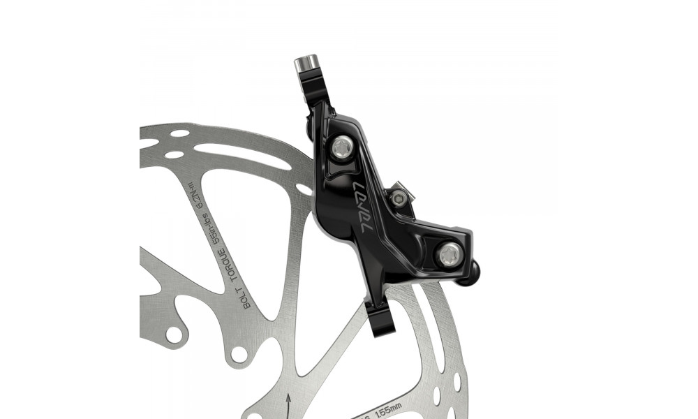 Pidurisupport SRAM Level C1 4-piston hydraulic post mount silver - 4