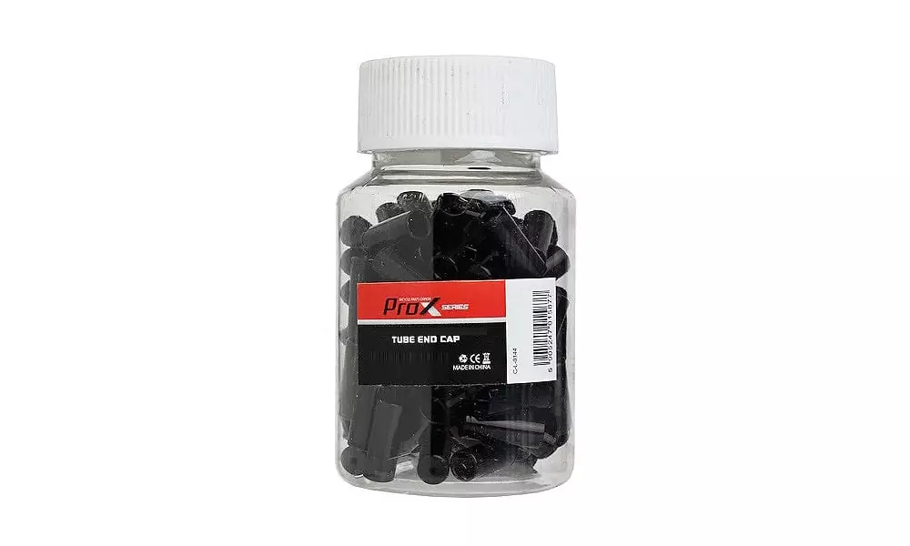 Pidurikõri ots uzgali ProX Alu black (100pcs.) - 2