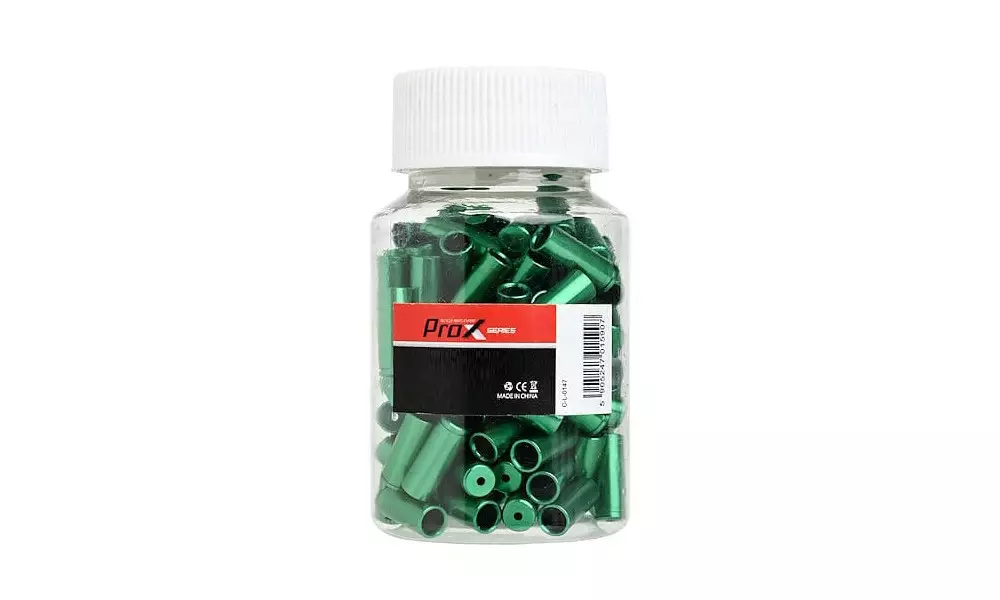 Pidurikõri ots uzgali ProX Alu green (100pcs.) - 2