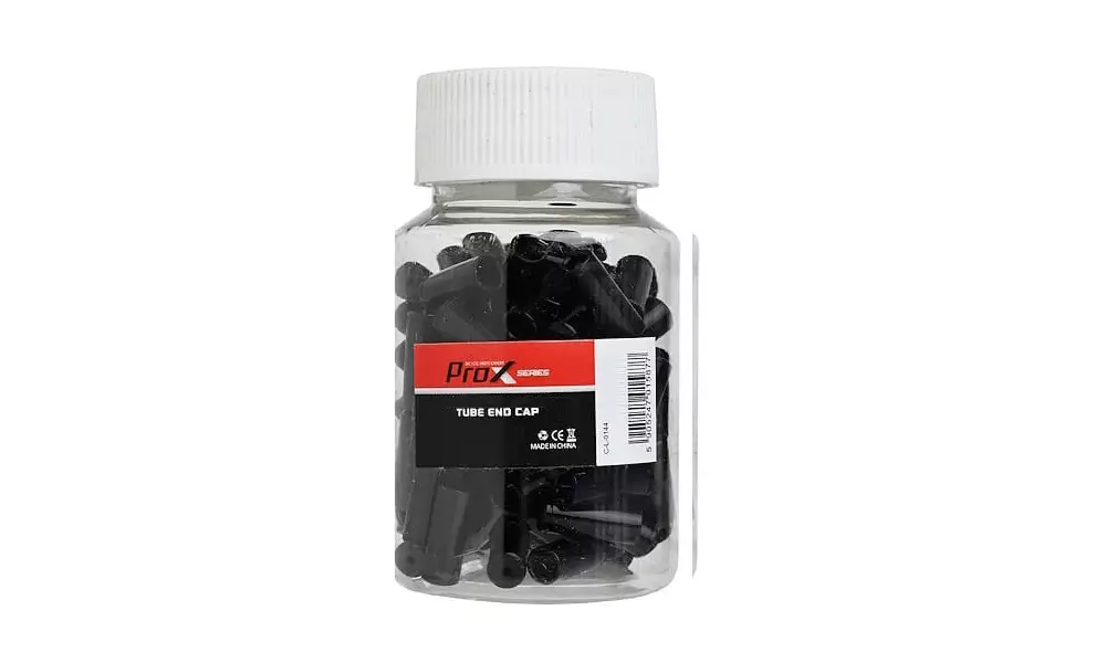 Hammasratta korpuse otsakork ProX Alu black (100pcs.) - 2
