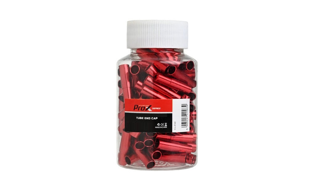 Hammasratta korpuse otsakork ProX Alu red (100pcs.) - 2