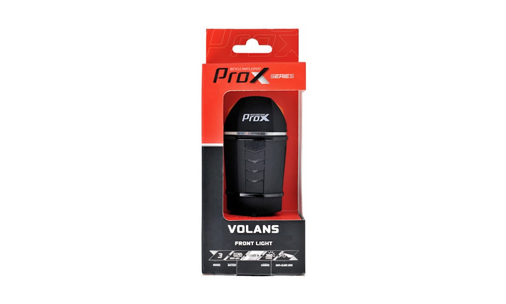 Esituli ProX Volans 350Lm remote USB - 3