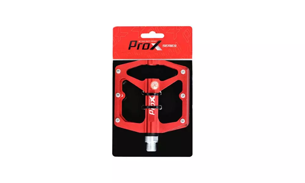 Pedaalid ProX Stig 25 Alu Pins axle Cr-Mo red - 3