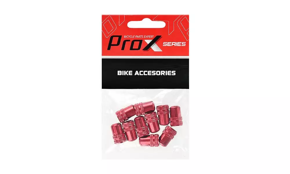 Ventiili tolmukaitse ProX Alu AV-02 AV/Schrader red - 3