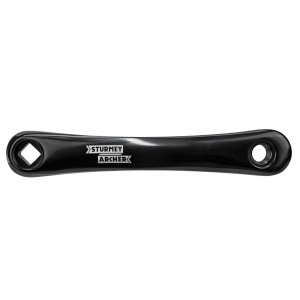 Vändad Sturmey-Archer 170mm 1-speed black