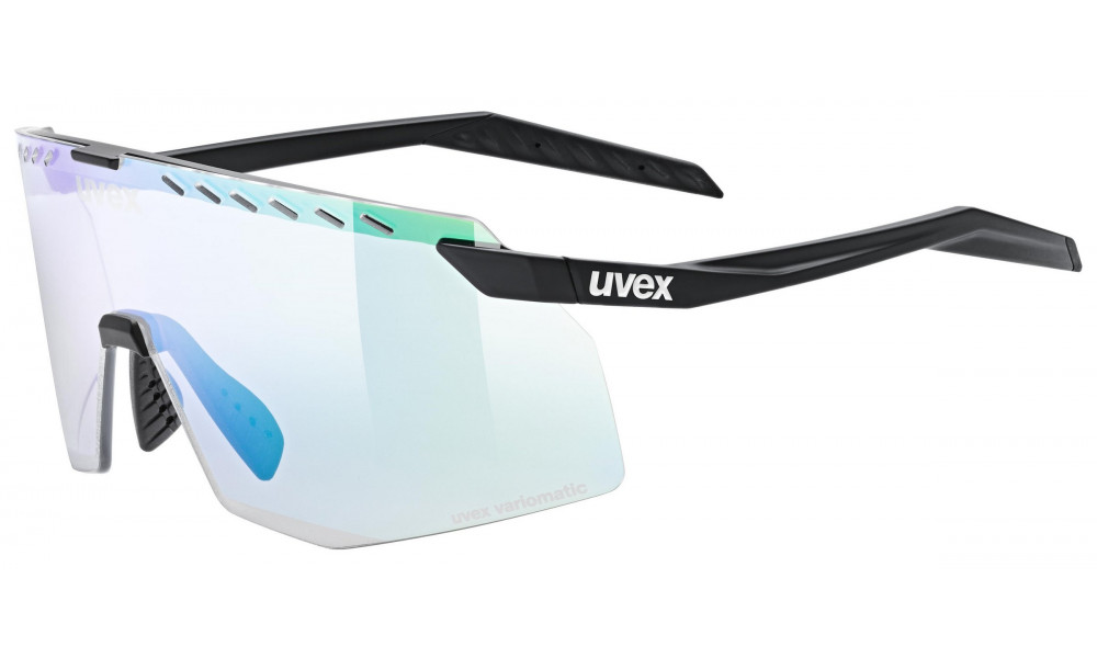 Prillid Uvex pace stage V black matt / mirror green - 1