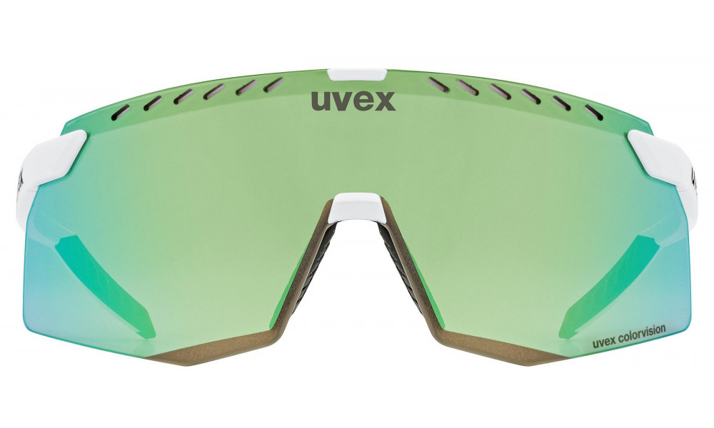 Prillid Uvex pace stage CV white matt / glossy green - 3