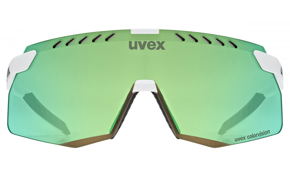 Prillid Uvex pace stage S CV white matt / glossy green - 3