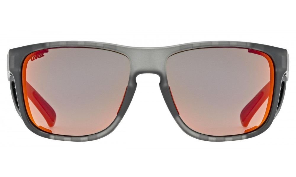 Prillid Uvex sportstyle 312 smoke mat / mirror red - 3