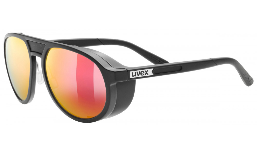 Prillid Uvex mtn classic pure black matt / mirror red - 1