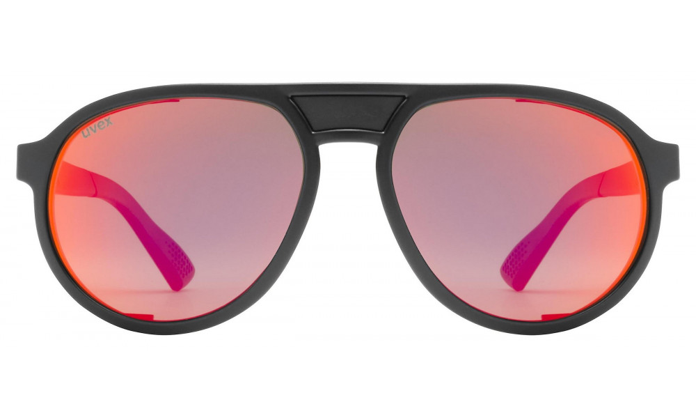 Prillid Uvex mtn classic pure black matt / mirror red - 3
