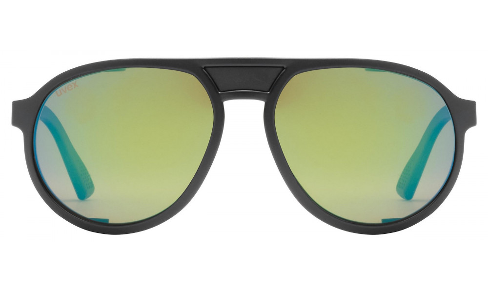 Prillid Uvex mtn classic pure black matt / mirror green - 3