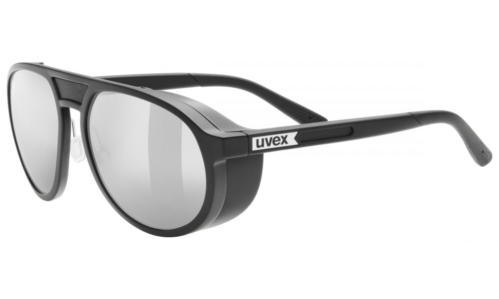 Prillid Uvex mtn classic pure black matt / mirror silver - 1