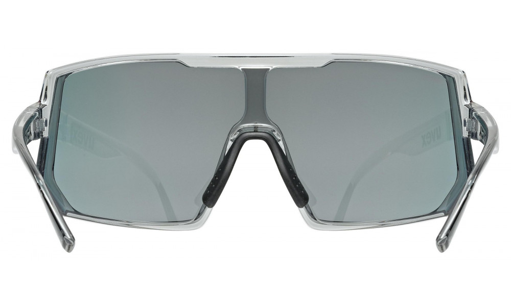 Prillid Uvex sportstyle 235 smoke transparent / mirror red - 4