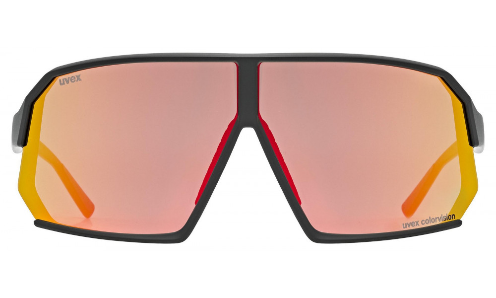 Prillid Uvex sportstyle 237 CV black mat / racy red - 3