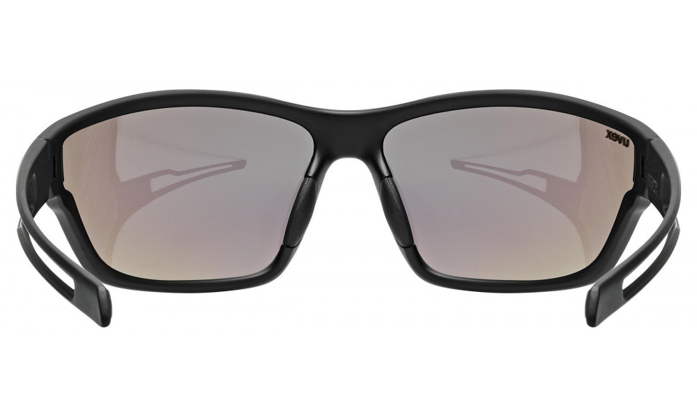 Prillid Uvex sportstyle 806 black matt / mirror green - 4