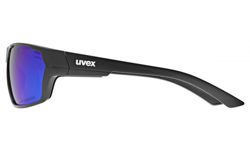 Prillid Uvex sportstyle 233 P black mat / mirror green - 2