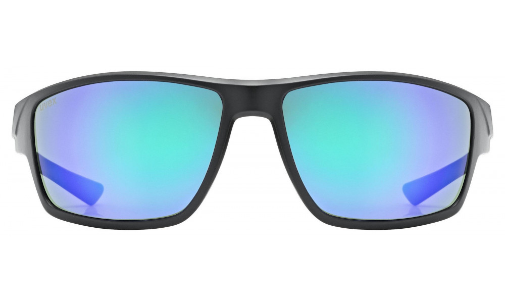 Prillid Uvex sportstyle 230 black mat / mirror green - 3