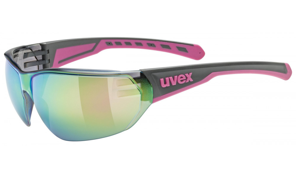 Prillid Uvex equate grey-pink matt / mirror pink - 1