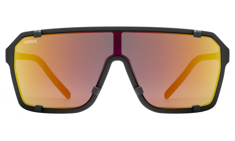 Prillid Uvex esntl epic black matt / mirror red - 3