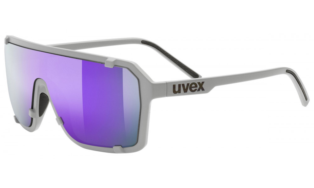 Prillid Uvex esntl epic grey matt / mirror purple - 1