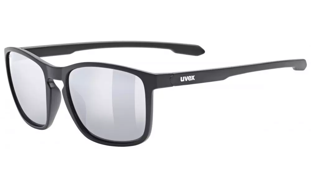 Prillid Uvex LGL 52 black matt / mirror silver - 1