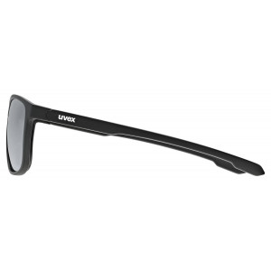 Prillid Uvex LGL 52 black matt / mirror silver