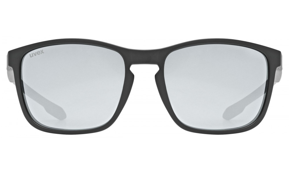 Prillid Uvex LGL 52 black matt / mirror silver - 3