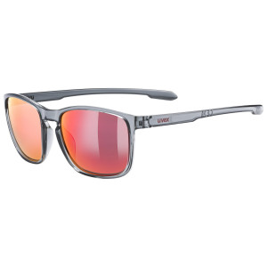 Prillid Uvex LGL 52 smoke / mirror red