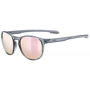 Prillid Uvex LGL 53 smoke / mirror pink