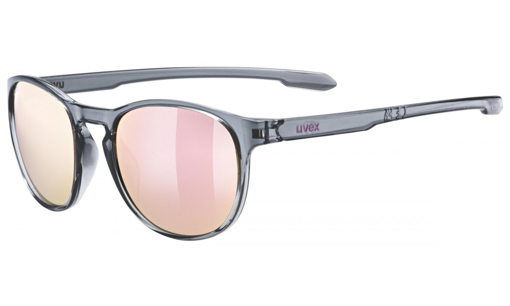 Prillid Uvex LGL 53 smoke / mirror pink - 1